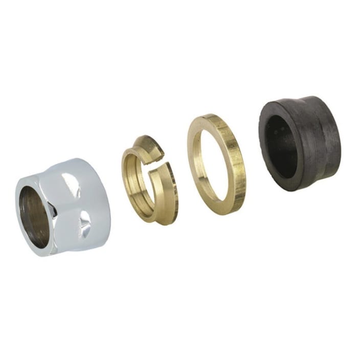 Zehnder Design Line Klemmring-Set für Kupferrohr Ø 18 mm