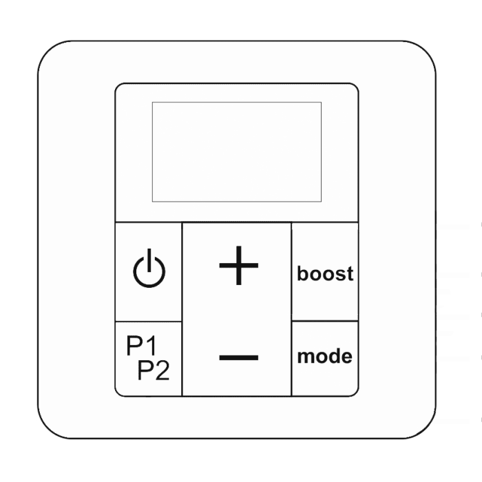 Zehnder Ersatz-Steuergerät