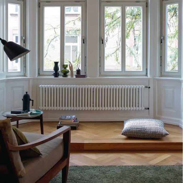 Zehnder Charleston 4030 Heizkörper 101,2 x 30 x 13,6 cm mit Complettoanschluss V008