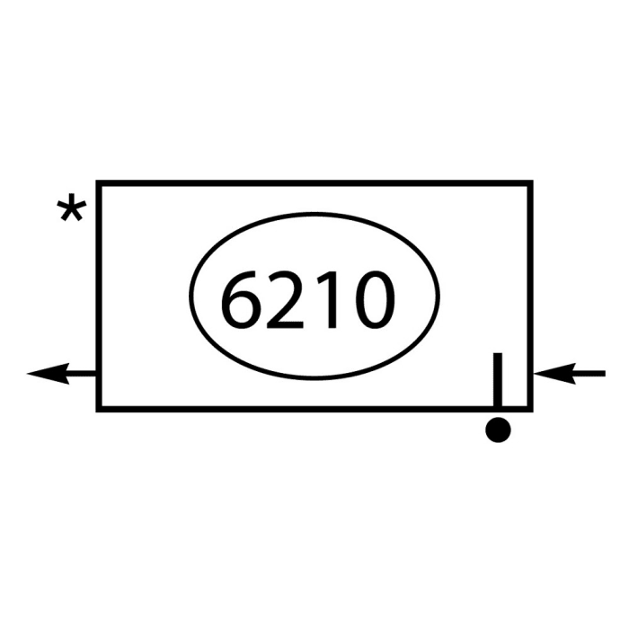 Zehnder Charleston 4060 Heizkörper 82,8 x 60 x 13,6 cm Anschluss 6210