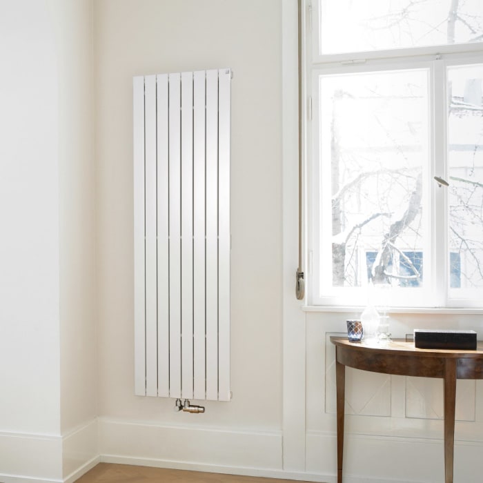 Zehnder Nova NV60 Heizkörper 42,5 x 60 x 4,5 cm mit Complettoanschluss V002