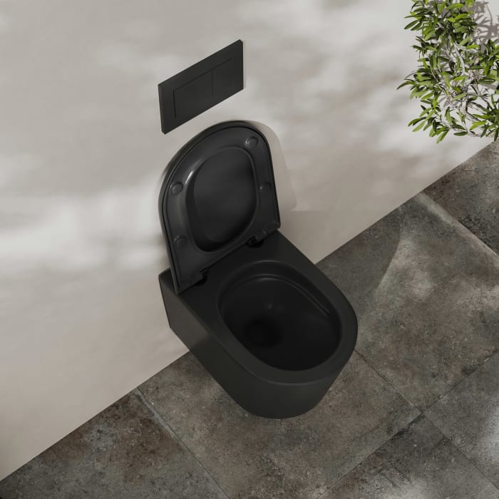 Geberit DuoFix Element mit Kronenbach Tube Wand-WC-Set spülrandlos wrapover