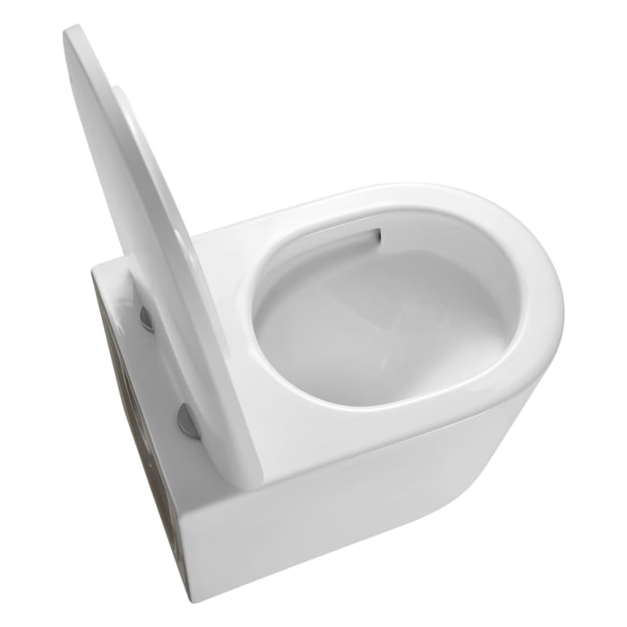 Geberit DuoFix Element mit Kronenbach Tube Wand-WC-Set spülrandlos wrapover