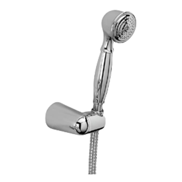 Herzbach LIVING SPA Retro Brauseset mit Brausehalter und Stabhandbrause