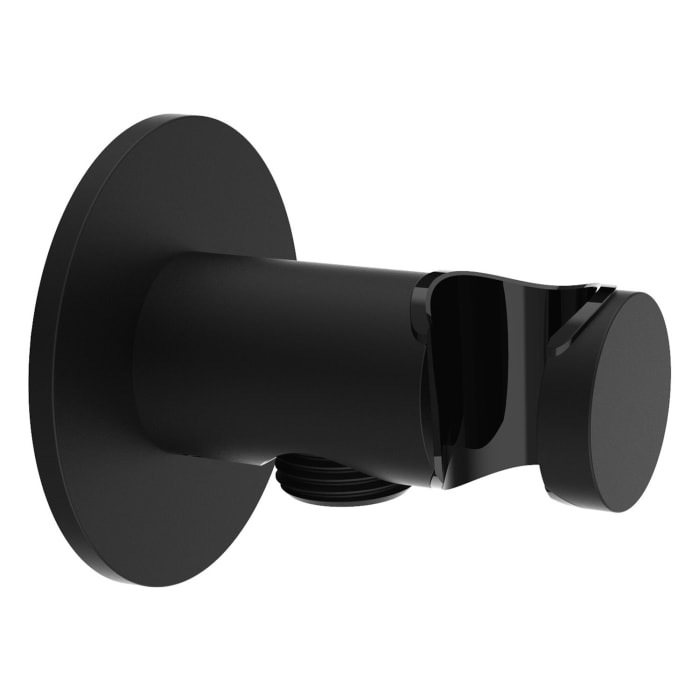 Herzbach LIVING SPA Wandanschlussbogen mit Konushalter