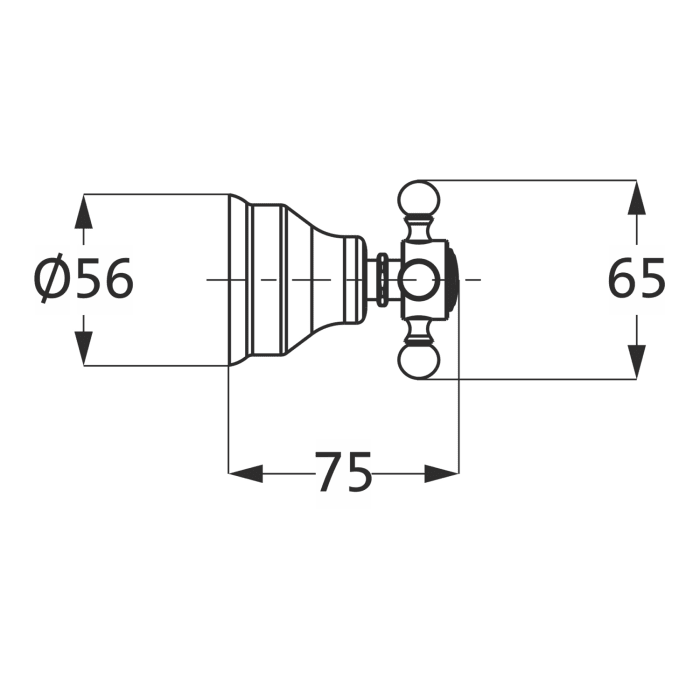 Herzbach ANAIS Unterputzventil und Zwei- oder Dreiwegeumsteller Farbset