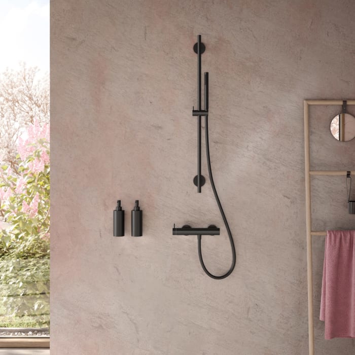 Herzbach LIVING SPA Brausestange 100 cm rund