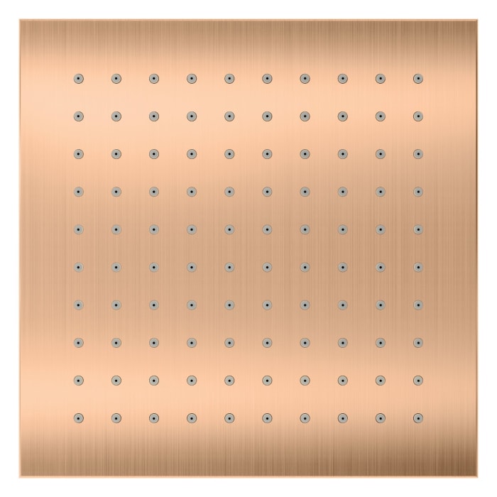 Herzbach LIVING SPA Slim Regenbrause 20 x 20 cm, für Wand-/Deckenarm