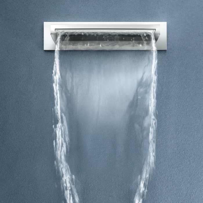 Herzbach LIVING SPA Schwall-Wandauslauf XL Aufputz