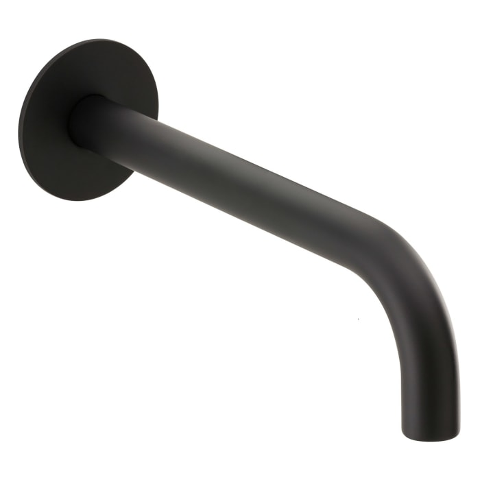 Herzbach DEEP BLACK Wandauslauf, Ausladung 24 cm