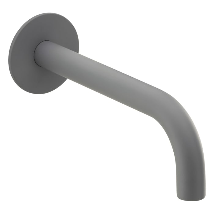 Herzbach DEEP GREY Wandauslauf, Ausladung 21 cm