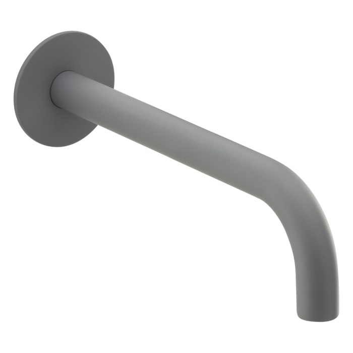 Herzbach DEEP GREY Wandauslauf, Ausladung 24 cm