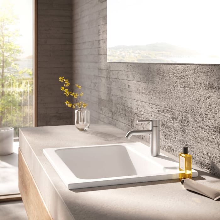 Herzbach DEEP IX Waschtischmischer M-Size 13 cm ohne Ablaufgarnitur