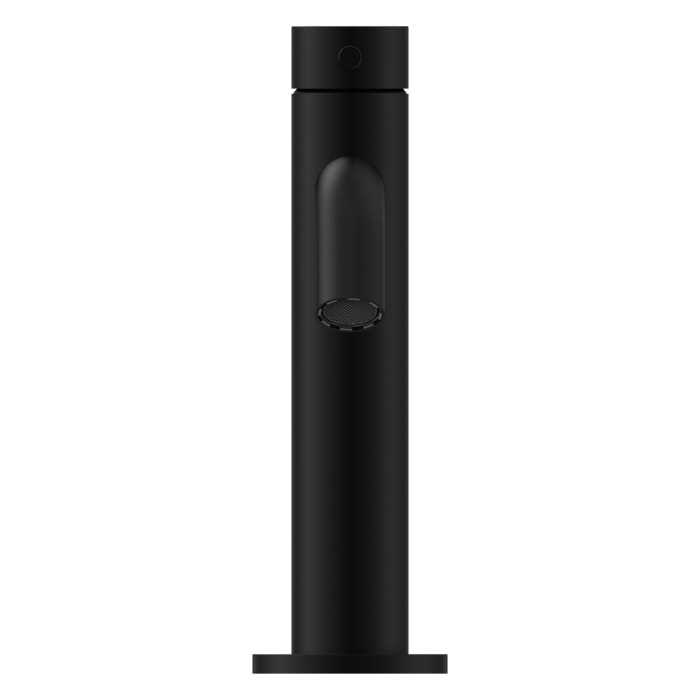 Herzbach DEEP BLACK Waschtischmischer Slim S-Size mit PUSH-Ablaufventil