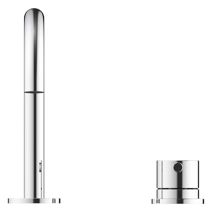 Herzbach DEEP Zweiloch-Armatur 14 cm ohne Ablaufgarnitur