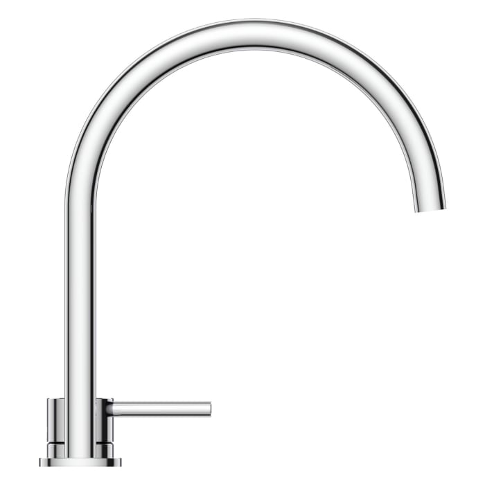 Herzbach DEEP Zweiloch-Armatur 22 cm ohne Ablaufgarnitur