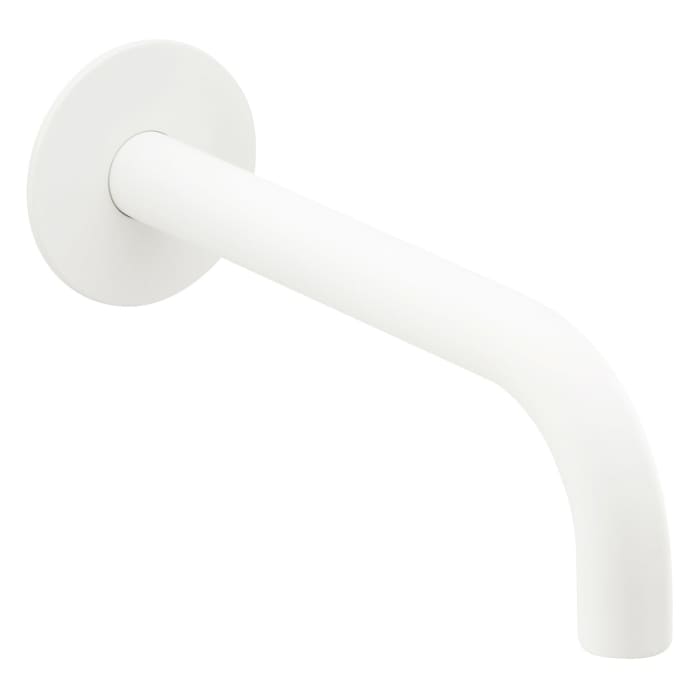 Herzbach DEEP WHITE Wandauslauf, Ausladung 21 cm