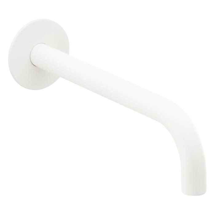 Herzbach DEEP WHITE Wandauslauf, Ausladung 24 cm