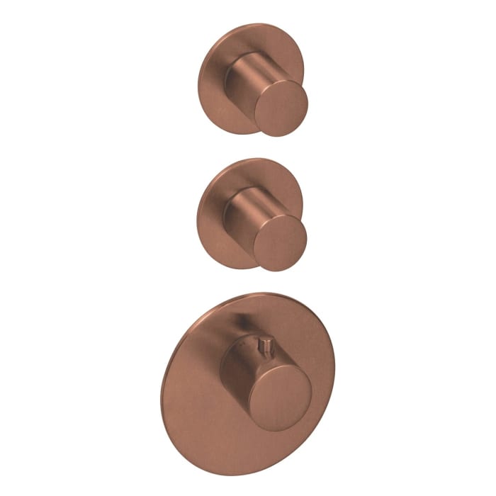 Herzbach LOGIC XL 2 Thermostat-Farbset 3 Blenden und 3 Griffe