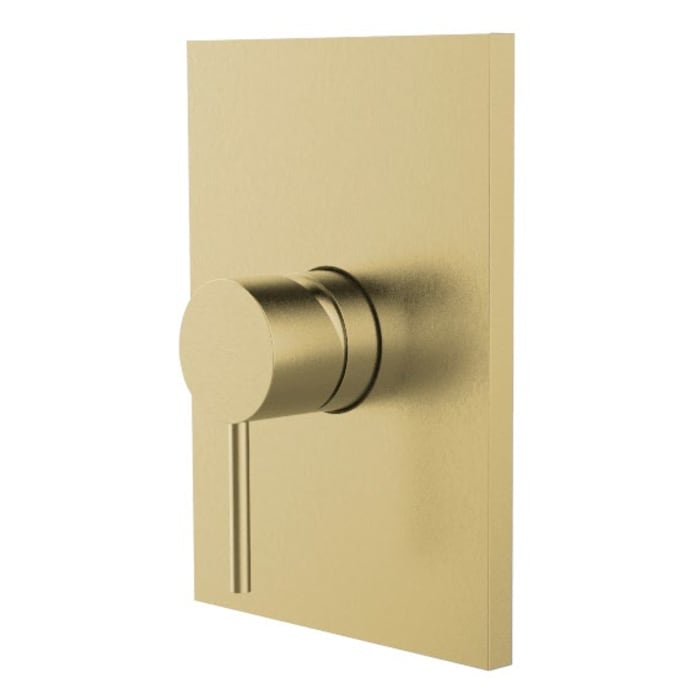 Herzbach DESIGN IX PVD BRASS STEEL Unterputz-Brausebatterie Farbset