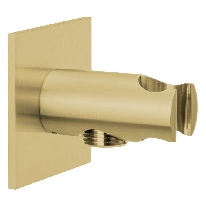 Herzbach LIVING SPA Wandanschlussbogen mit Konushalter