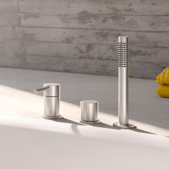 Herzbach DESIGN iX Dreiloch-Wannenrandarmatur