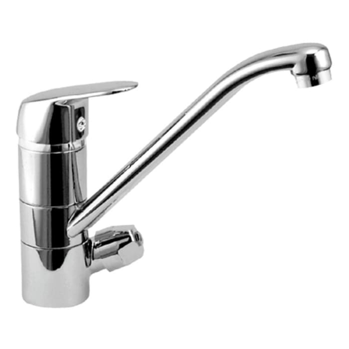 Herzbach KAPPA Spültisch-Einlochbatterie mit Geräteabsperrventil