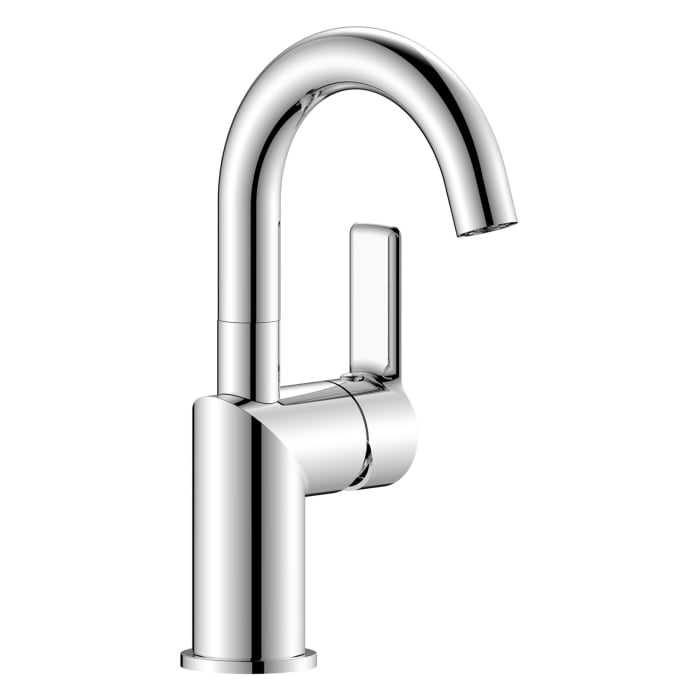 Herzbach MARE Waschtisch-Einlochbatterie L-Size Griff seitlich ohne Ablaufgarnitur