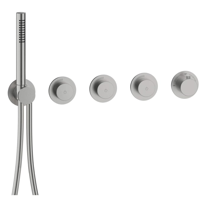 Herzbach MODUL7 IX PUSH Thermostat Farbset für 3 Verbraucher