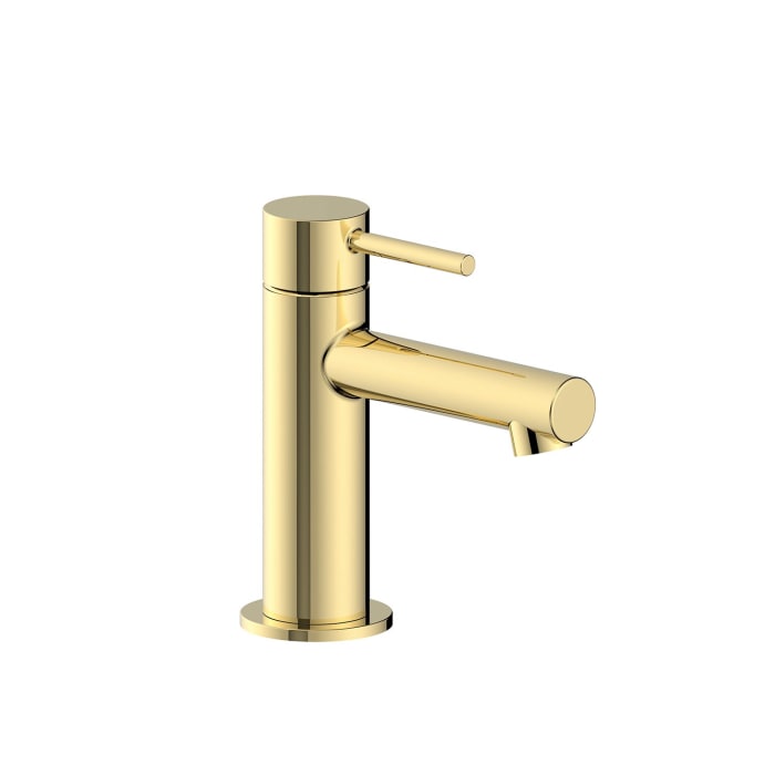 Herzbach SIRO PVD GOLD Waschtisch-Einlochbatterie S-Size