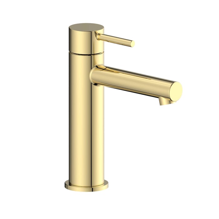 Herzbach SIRO PVD GOLD Waschtisch-Einlochbatterie L-Size