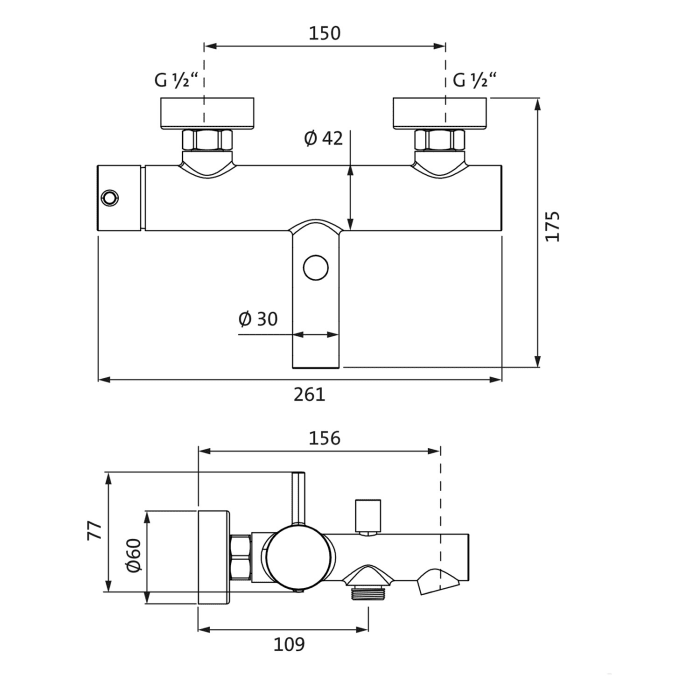 Herzbach SIRO WHITE Wannenbatterie