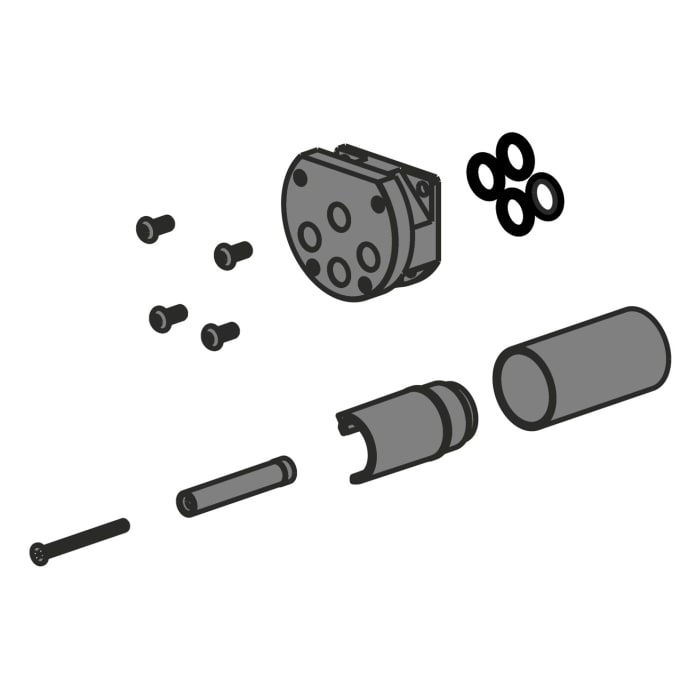 Herzbach LOGIC PLUS Unterputzverlängerung 3 cm für PUSH-Thermostate