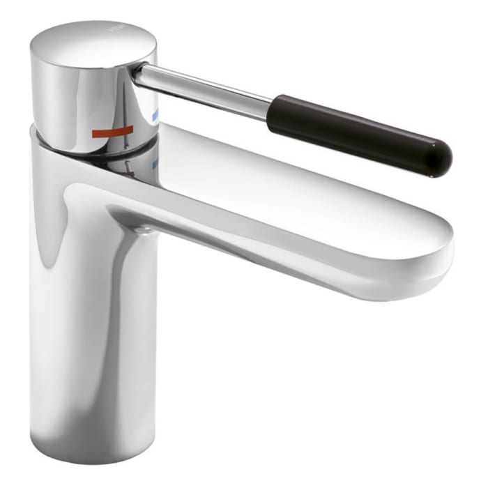 HEWI Sensoric Einhebel-Waschtischmischer, mit farbigem Griffelement aus Polyamid