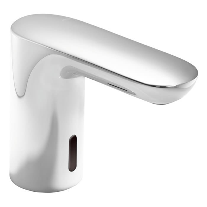 HEWI Sensoric Elektronische Waschtischarmatur rund, Netzbetrieb