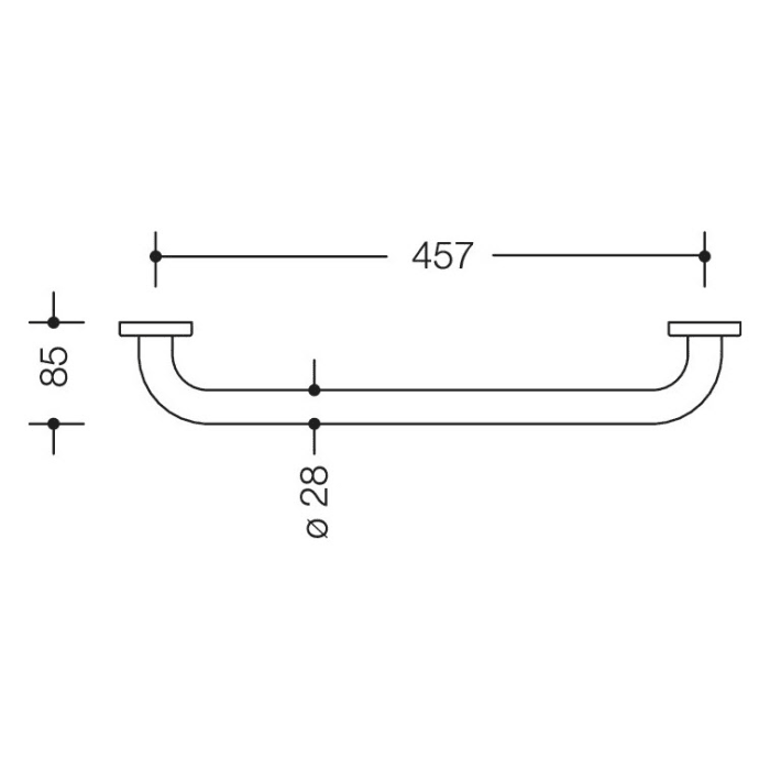 HEWI Serie 477/801 Badetuchhalter