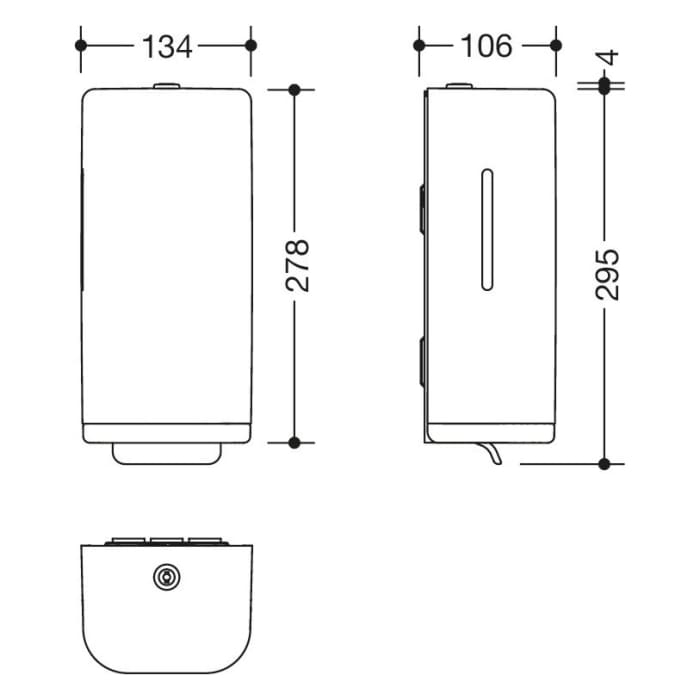 HEWI Serie 477 Seifenspender