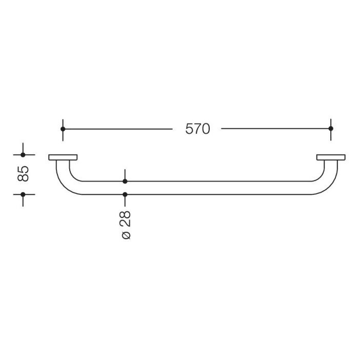 HEWI Serie 477/801 Badetuchhalter