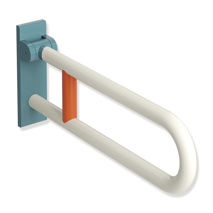 HEWI Serie 801 Stützklappgriff 60 cm, drehbar