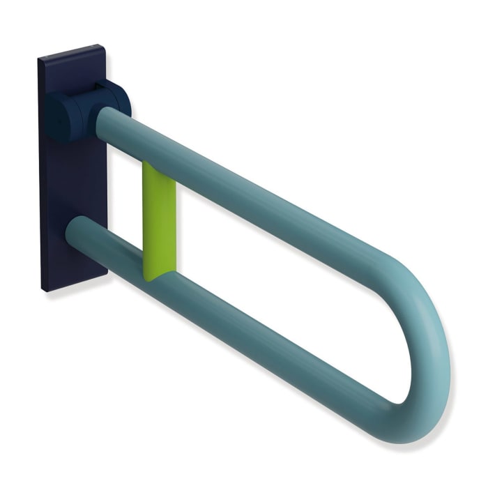 HEWI Serie 801 Stützklappgriff 60 cm, drehbar