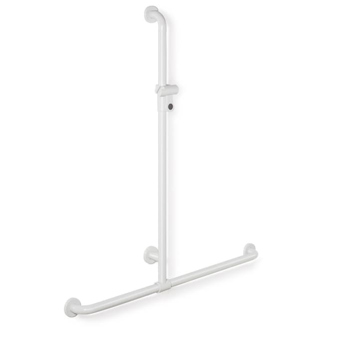 HEWI Serie 477/801 Duschhandlauf mit verschiebbarer Brausehalterstange