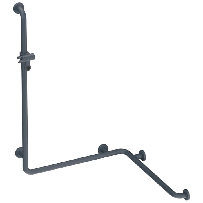 HEWI Serie 477/801 Duschhandlauf mit Brausehalterstange