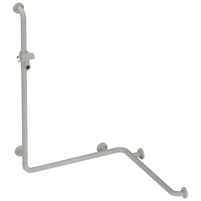 HEWI Serie 477/801 Duschhandlauf mit Brausehalterstange