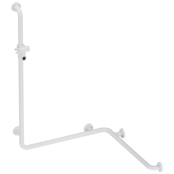 HEWI Serie 477/801 Duschhandlauf mit Brausehalterstange