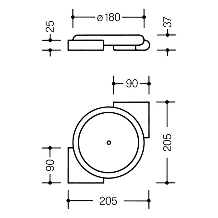 HEWI Serie 477/801 Eckablage