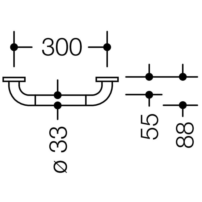 HEWI Serie 477/801 Haltegriff