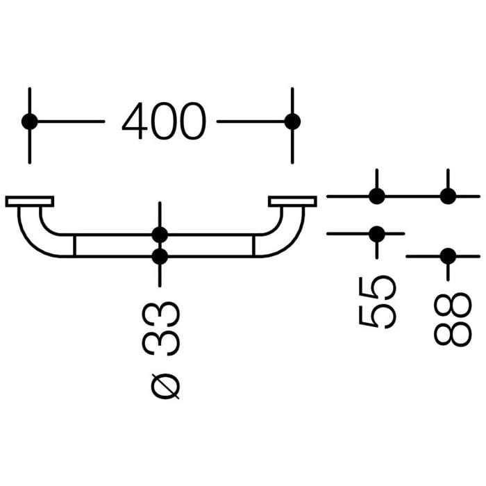 HEWI Serie 477/801 Haltegriff