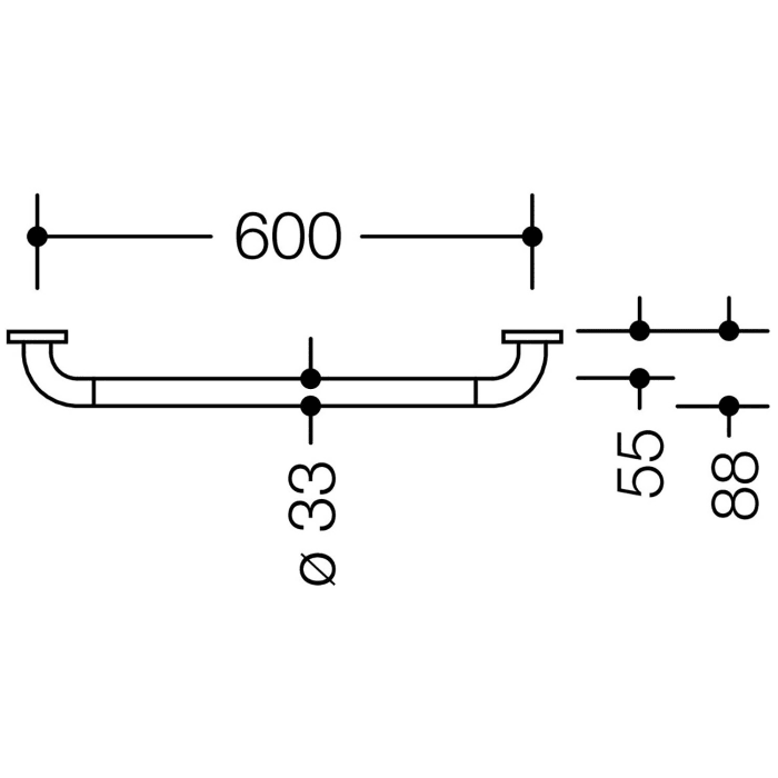 HEWI Serie 477/801 Haltegriff