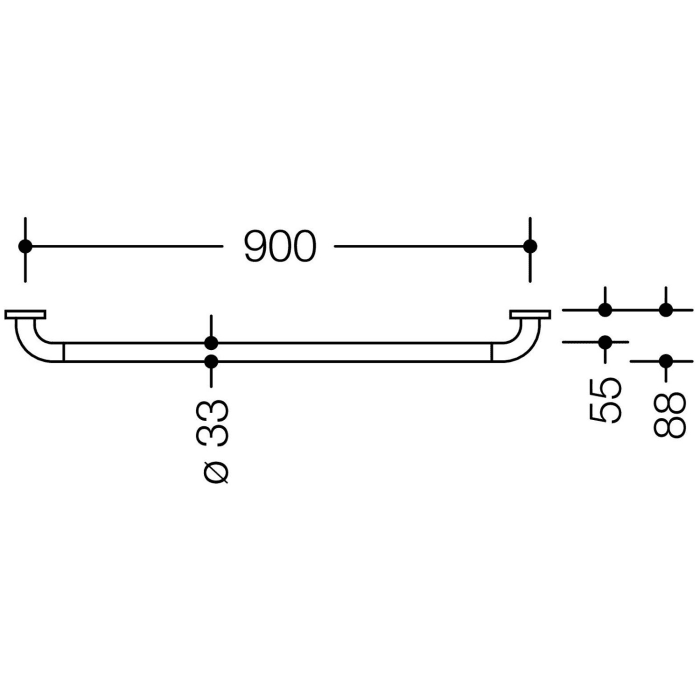 HEWI Serie 477/801 Haltegriff