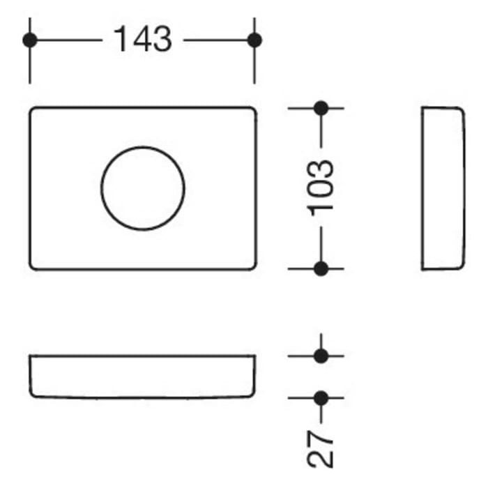 HEWI Serie 477/801 Hygienebeutelspender